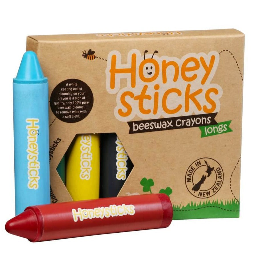 Honeysticks Long Crayons In Box