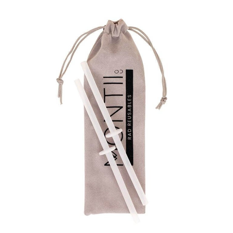 Montii Silicone Stopper Straw Set of Two