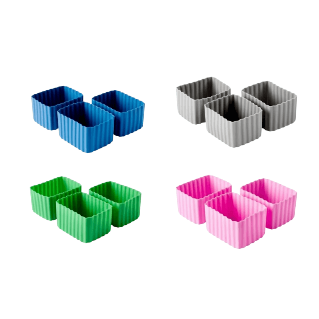 Bento Cups Rectangle Small All Colours