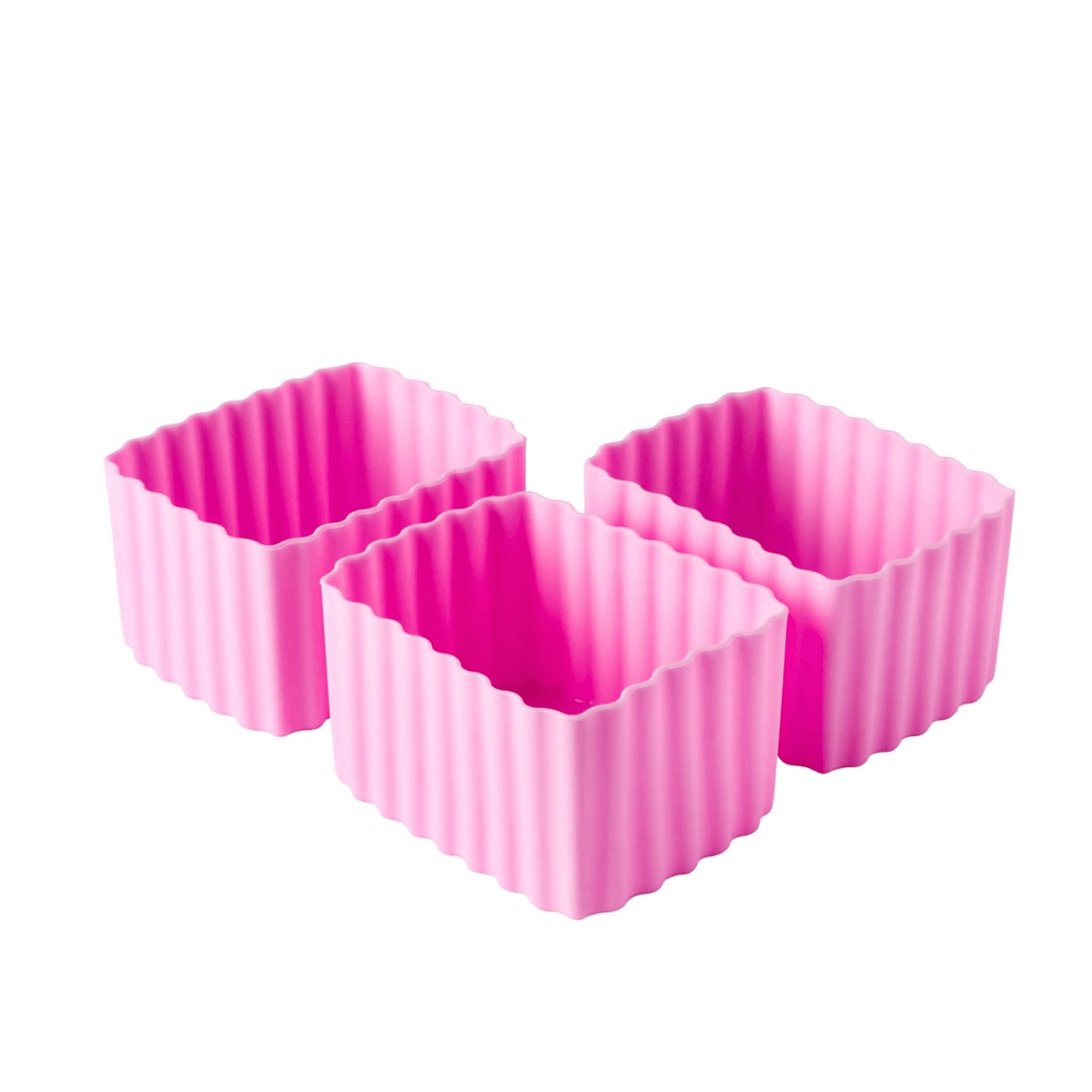 Bento Cups Rectangle Small Pink
