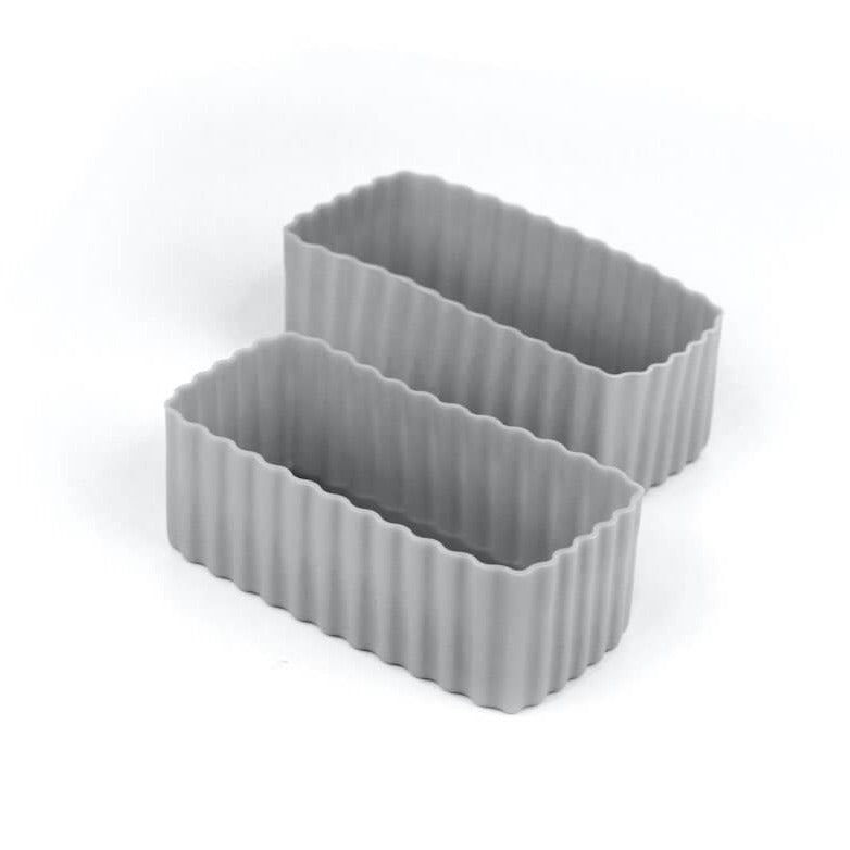 Bento Cups Rectangle 2 Pack Grey Ninja
