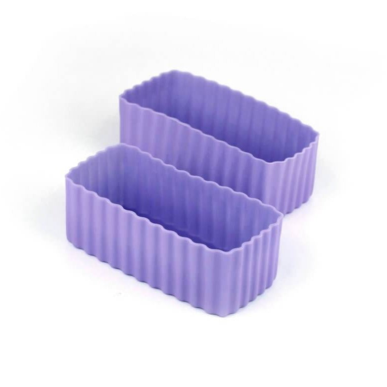 Bento Cups Rectangle 2 Pack Candy Purple