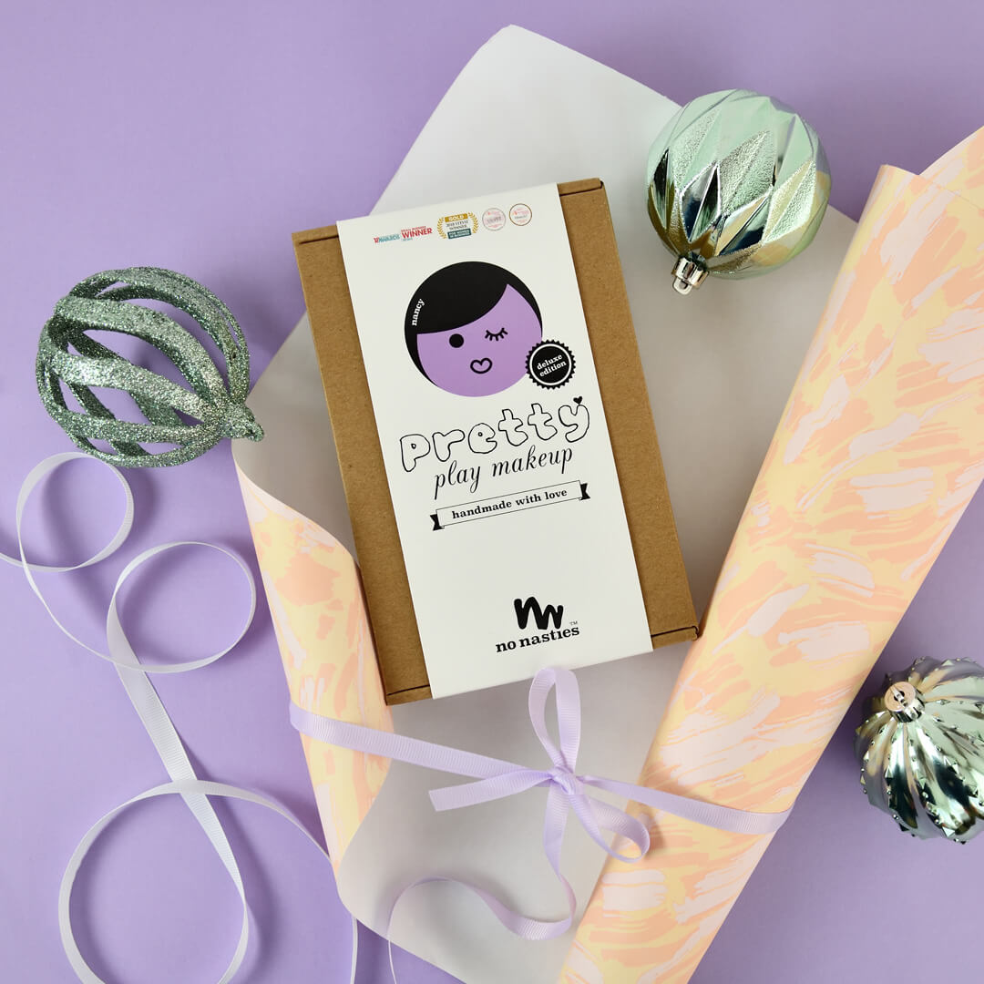 Purple Deluxe Play Makeup For Kids Christmas Gift