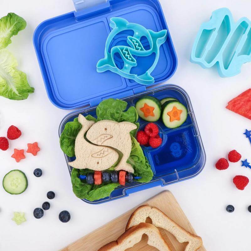 Lunch Punch Sandwich Cutters Shark Sandwiches In Lunch Box