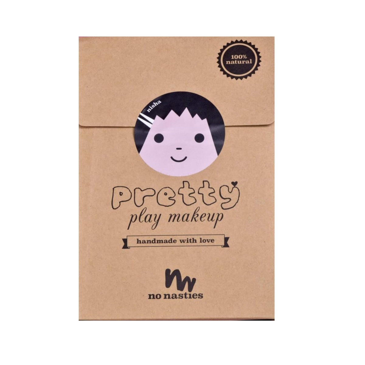 Nisha Play Makeup with Nail Stickers Clear Cut