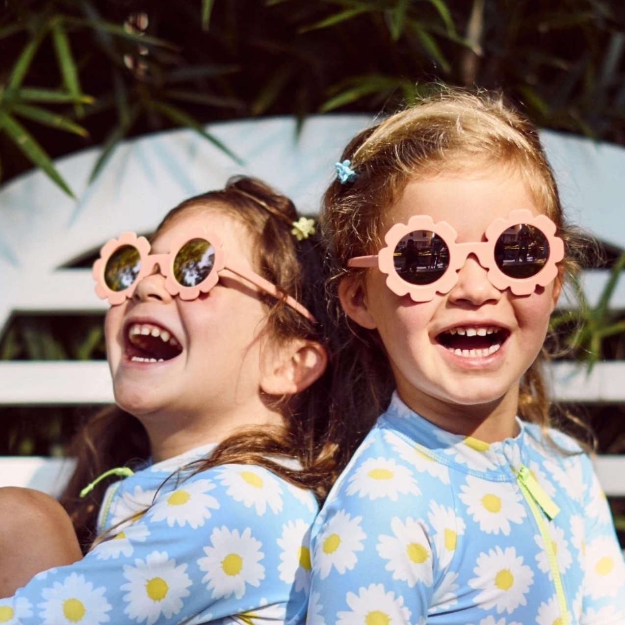 Flower Sunglasses Blue Series Polarized Babiators Kids