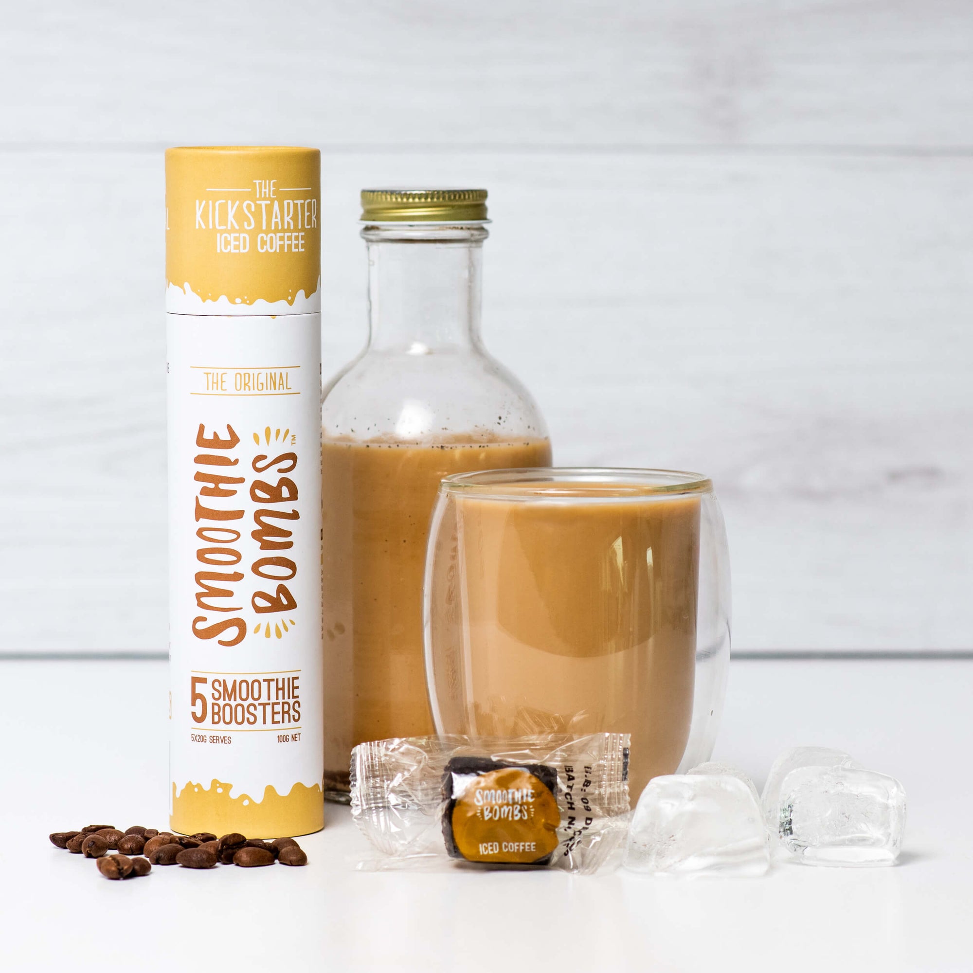 Smoothie Bomb Iced Coffee With Real Ingredients