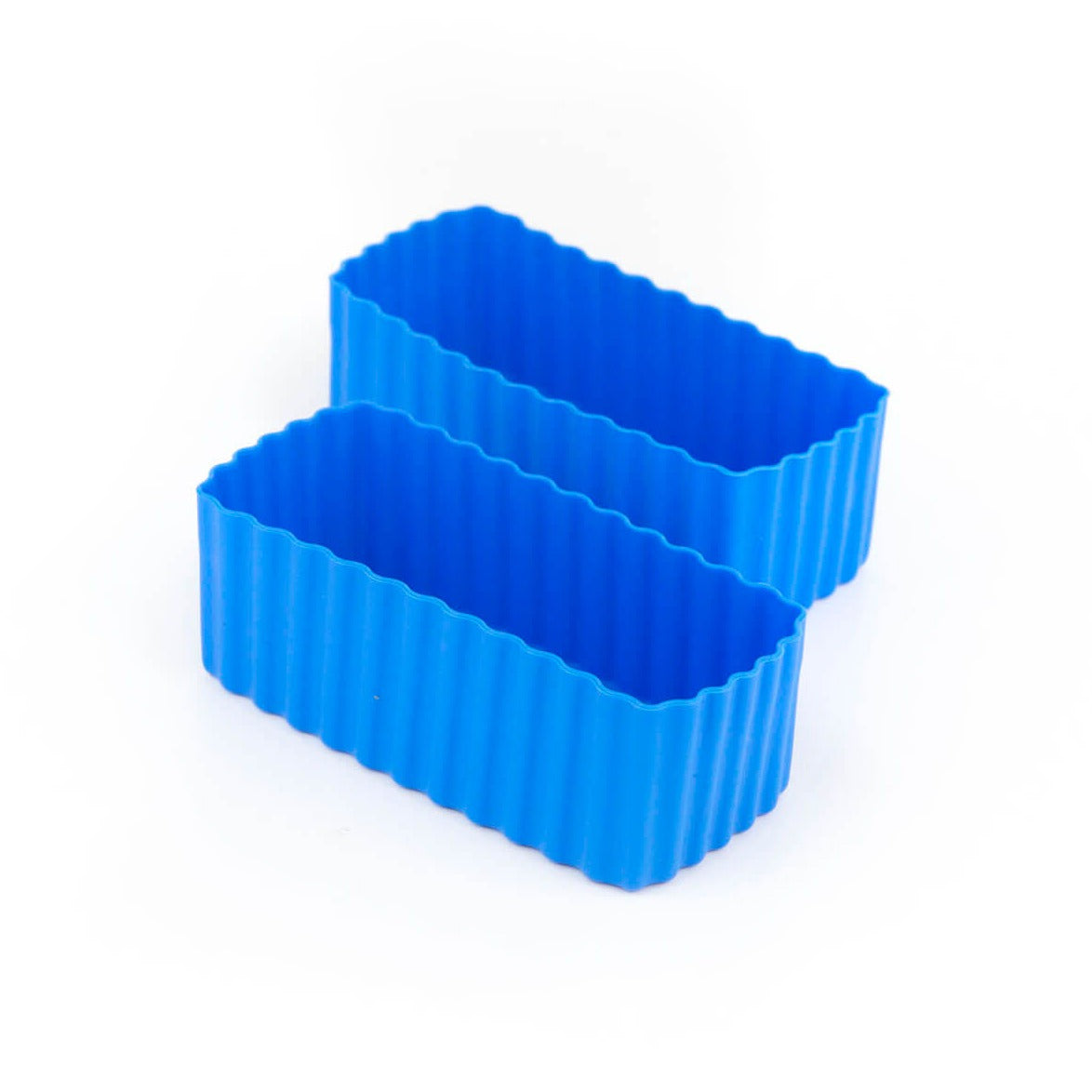 Bento Cups Rectangle 2 Pack Blue