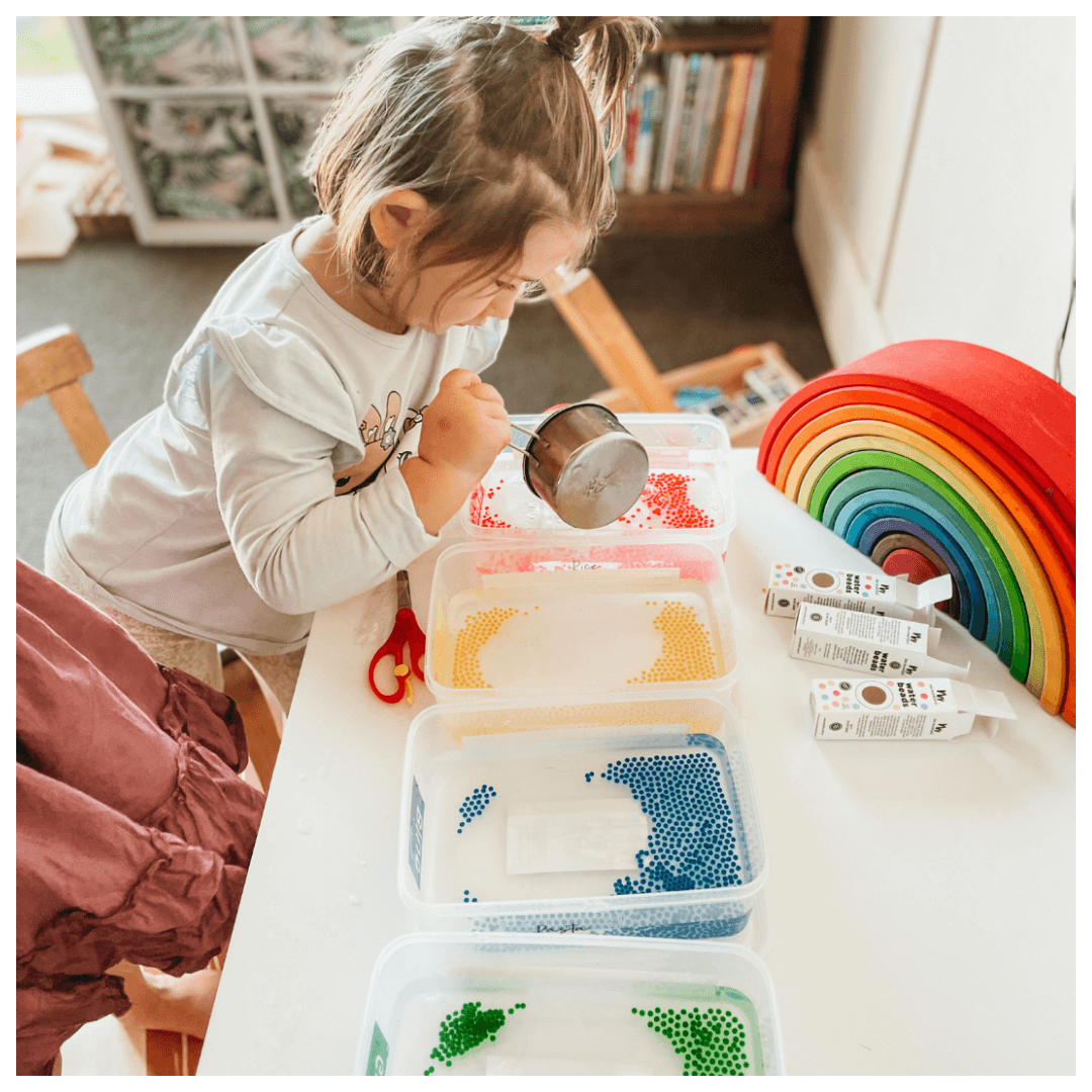 No Nasties Kids water beads sensory play fun